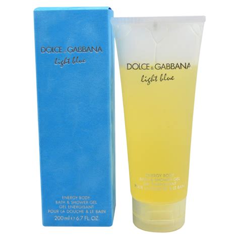 dolce and gabbana light blue shower gel